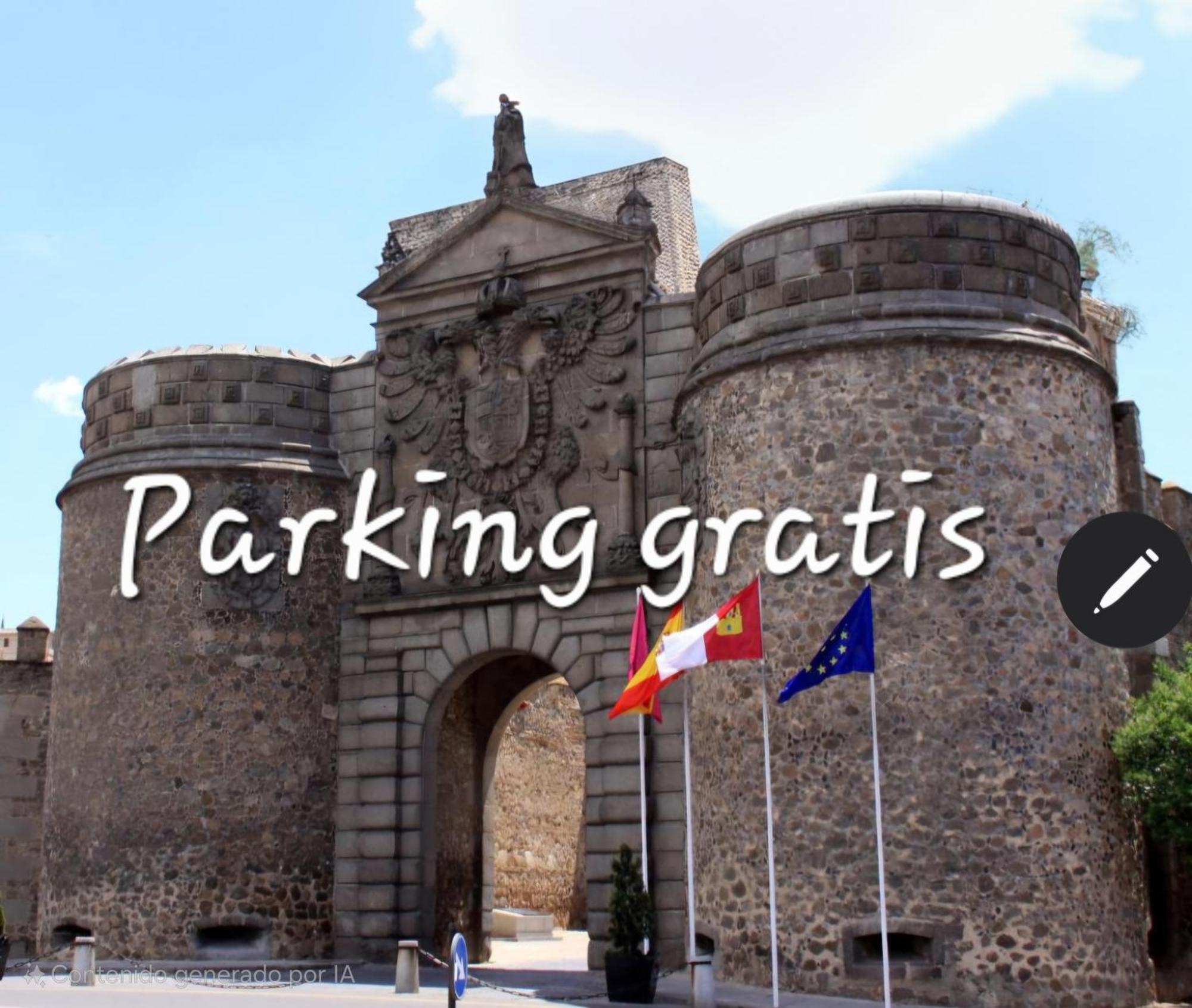 Puerta De Bisagra-Parking Gratis- Con 2 Habitaciones Toledo Zewnętrze zdjęcie