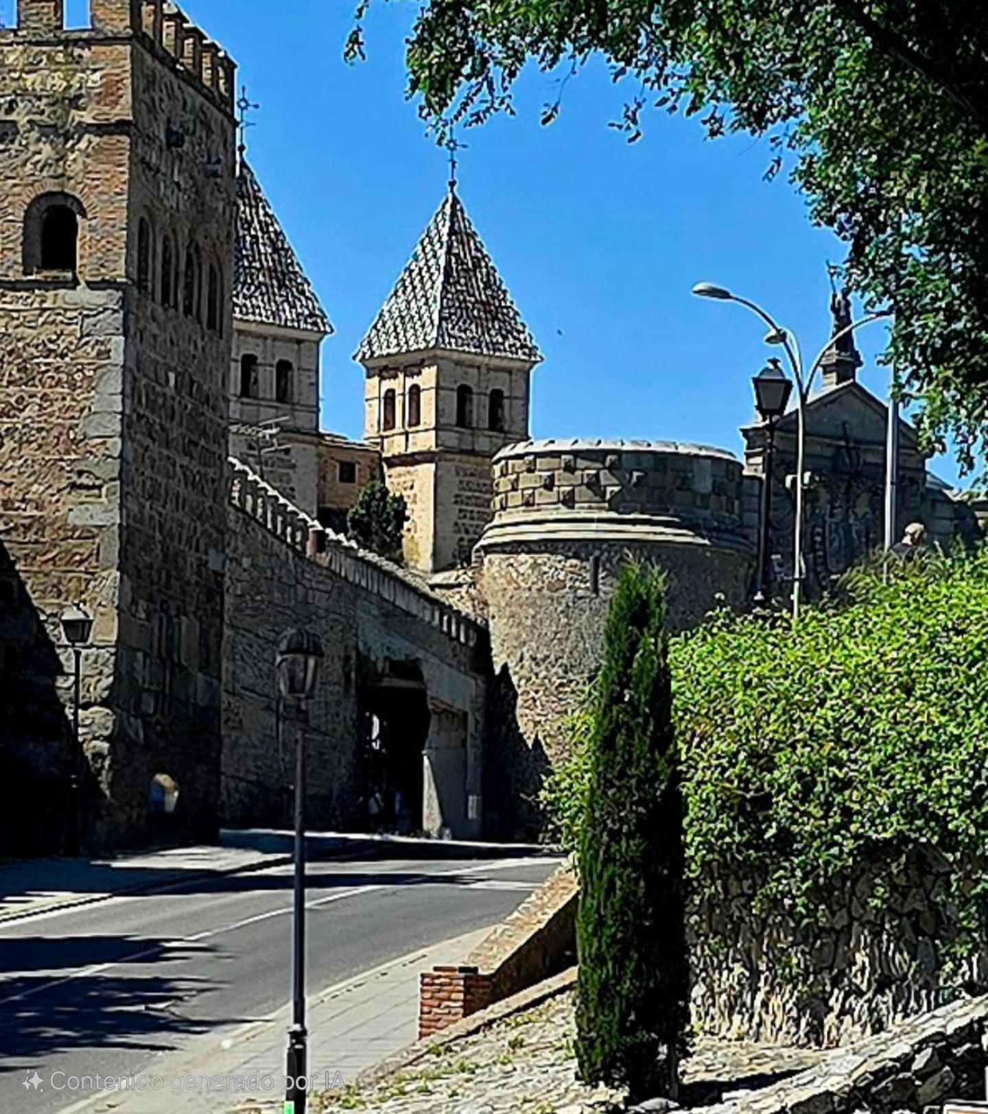 Puerta De Bisagra-Parking Gratis- Con 2 Habitaciones Toledo Zewnętrze zdjęcie